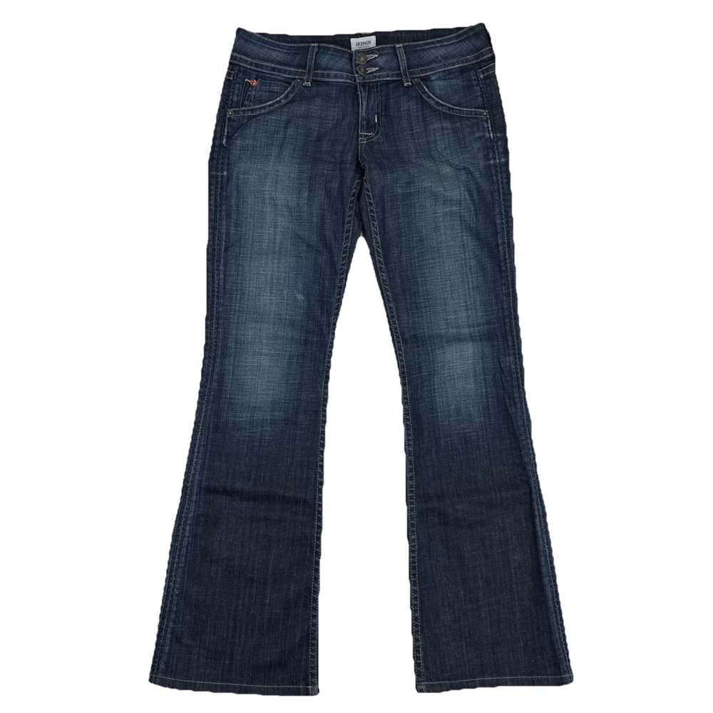 Hudson Low Rise Boot Cut Flap Pocket Denim Jeans Women's Sz 28 (31 x 30) W170DHA